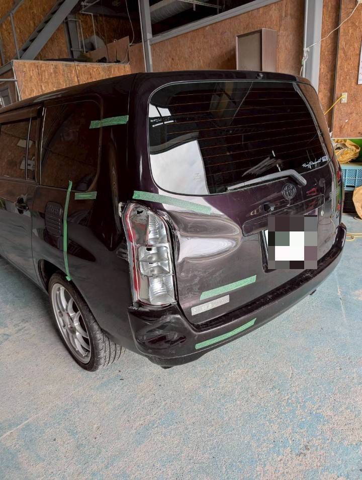 サクシード　中事故